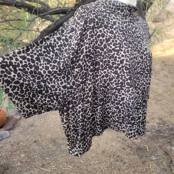 Lane Bryant  Spandex Leopard 80s 90's - Picture 2 of 6